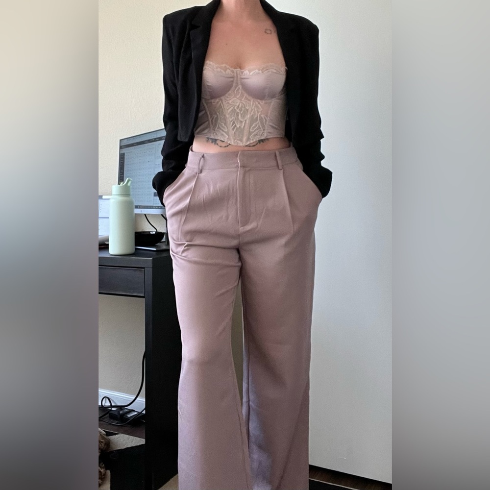 Commence Dusty Rose/brown trousers size M. No tags, but new and never worn